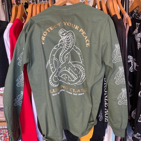 LURKING CLASS PROTECTYOURPEACE L/S Tシャツ