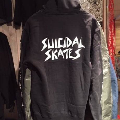 DOG TOWNxSUICIDAL パーカー