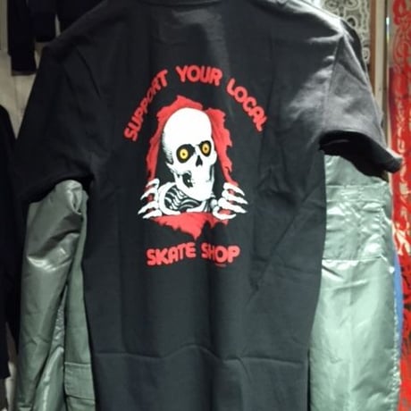 POWELL PERALTA SUPORT YOUR LOCAL SKATESHOP TEE
