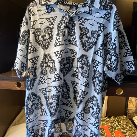 LURKINGCLASS POWERPATTERN シャツ