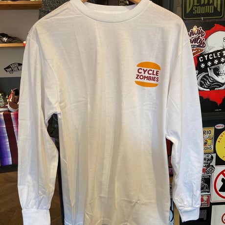 Cycle Zombies BURGER L/S Tシャツ