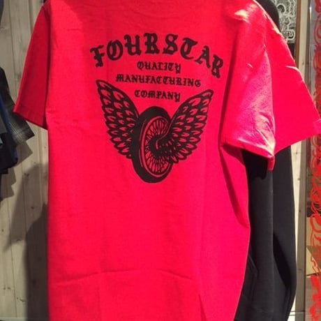 FOUR STAR WHEEL POKET Tシャツ