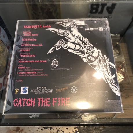 SKAMDUST ft Awich “CATCH THE FIRE 7インチ