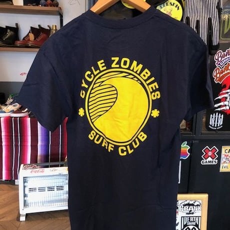 Cycle zombies　SURF CLUB Tシャツ
