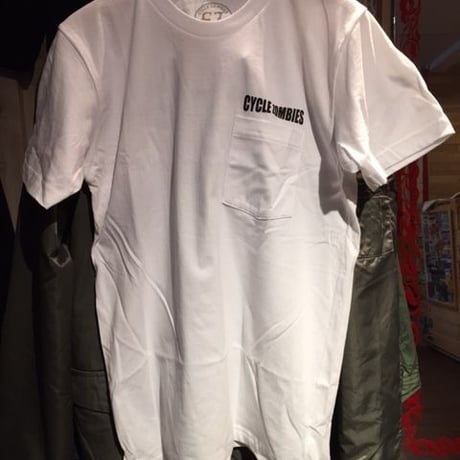 Cycle Zombies CHAMPION ポケットTシャツ
