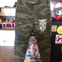 DEATH SQUAD CAMO フリースパンツ