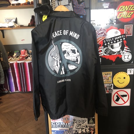 LURKING CLASS PEACE コーチジャケット