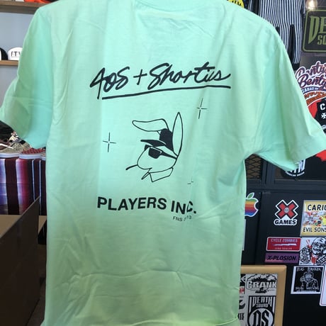40S&SHORTIES PLAYERS INK Tシャツ