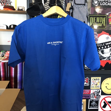 40S&SHORTIES TEXT LOGO Tシャツ