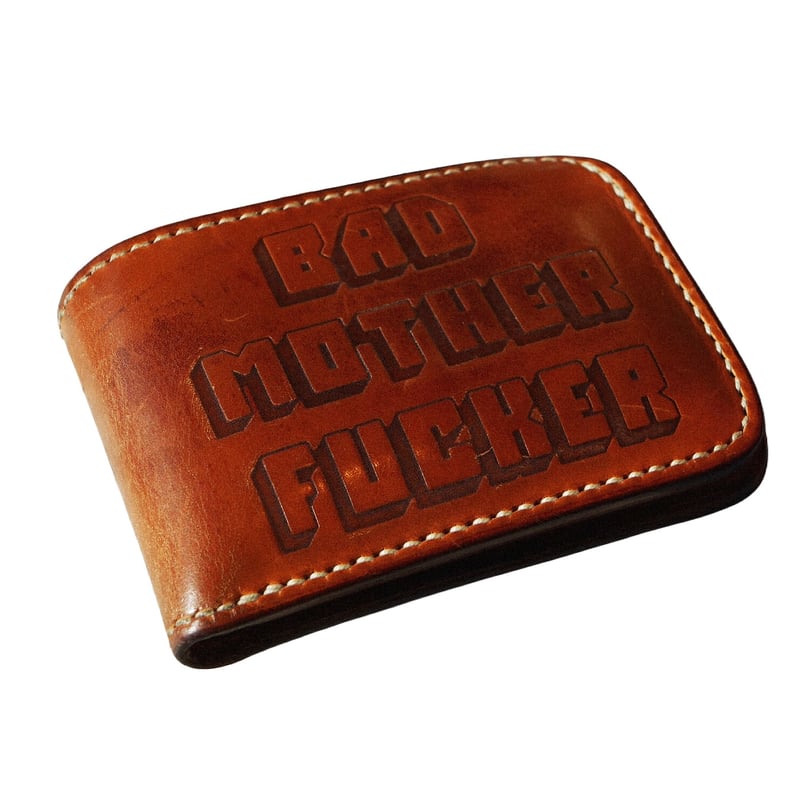 別注 革匠 黒羽 BMF財布（刻印 / サドルレザー） | ビンセントベガ