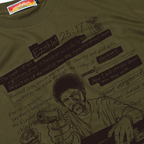 エゼキエル書25章17節 Tシャツ