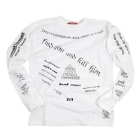 メメントモリタトゥー LS Tシャツ