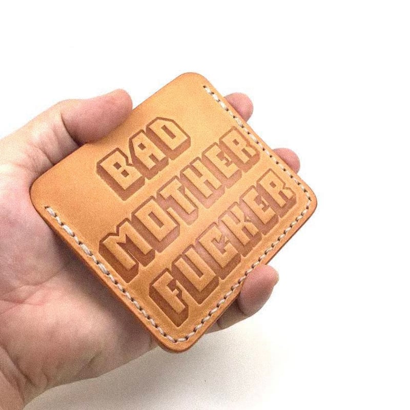 BMF財布 革匠 黒羽（刻印 / キャッシュレス） | ビンセントベガ