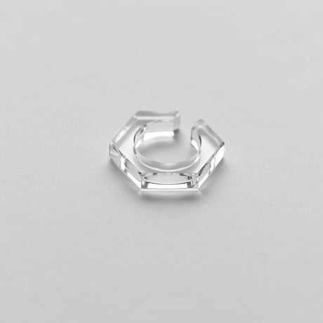 window HEXAGONAL [S] - earcuff