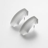 blank - QUARTER CIRCLE - earrings