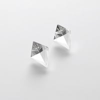 window - Tetrahedron [S] - earrings