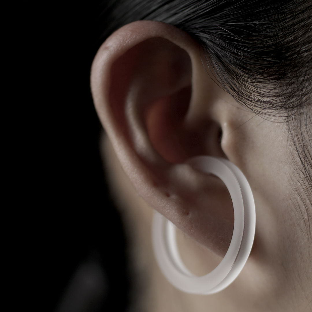 blank - HOOP [L] - earcuff