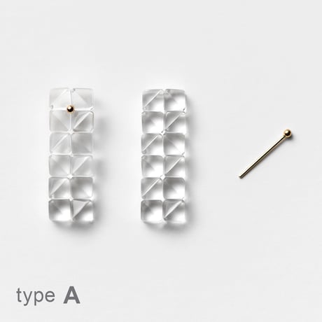 blur - #2 [middle] - earrings