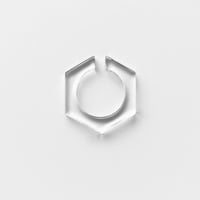 window HEXAGONAL [M] - earcuff