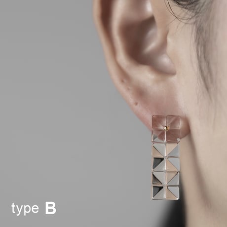 blur - #2 [middle] - earrings