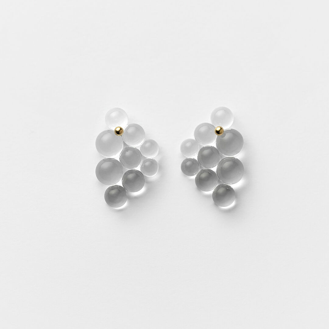 bubun organ #10S ピアス bubun organ - #12 [XS] - earrings olga オンラインストア