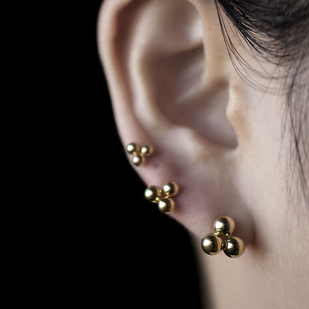 bubun organ - #10 [S] ピアス organ GOLD - #10 [S] earring | bubun