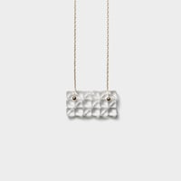 blur - RECTANGLE - necklace