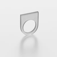 blank ROUND TOP [3mm] - ring