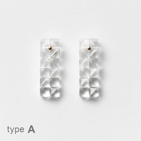 blur - #2 [middle] - earrings