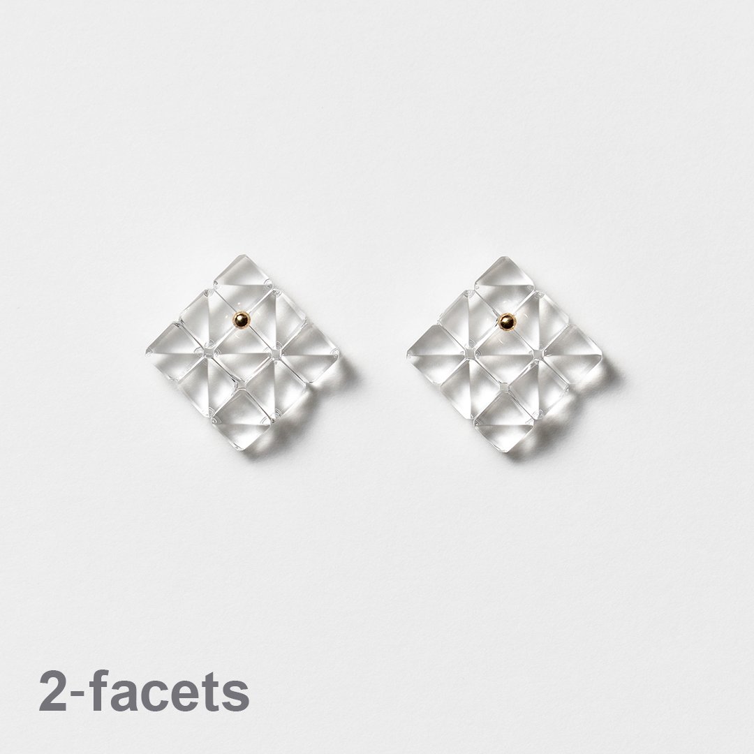 bubun organ #2 ガラス粒 k18 ピアス organ - #5 - earrings | bubun