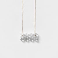 organ - RECTANGLE - necklace