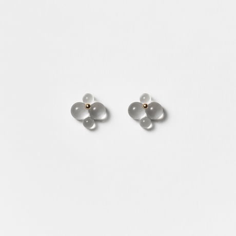 bubun ブブン organ K18 ピアス レディース アクセサリー gallery deux poissons online | bubun / organ #3 S / earrings