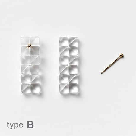 blur - #2 [middle] - earrings