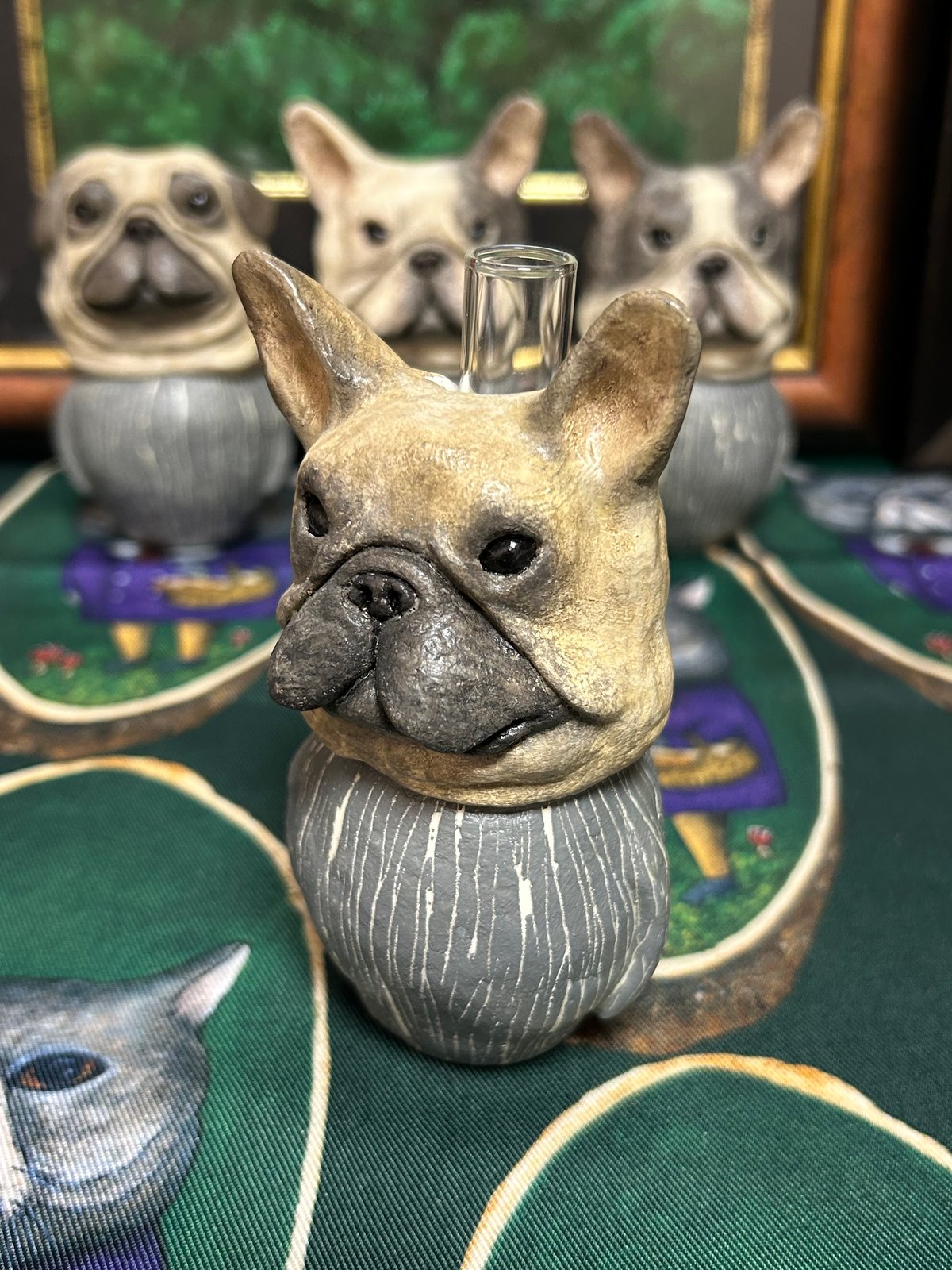 フレンチブルドッグ一輪挿しc | LOVE CREW