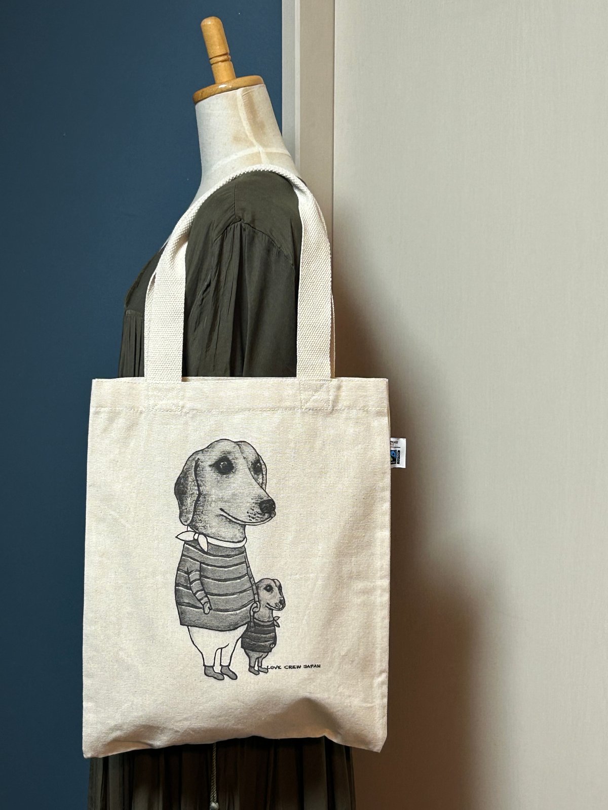 オーガニックコットントートバッグ5 | LOVE CREW