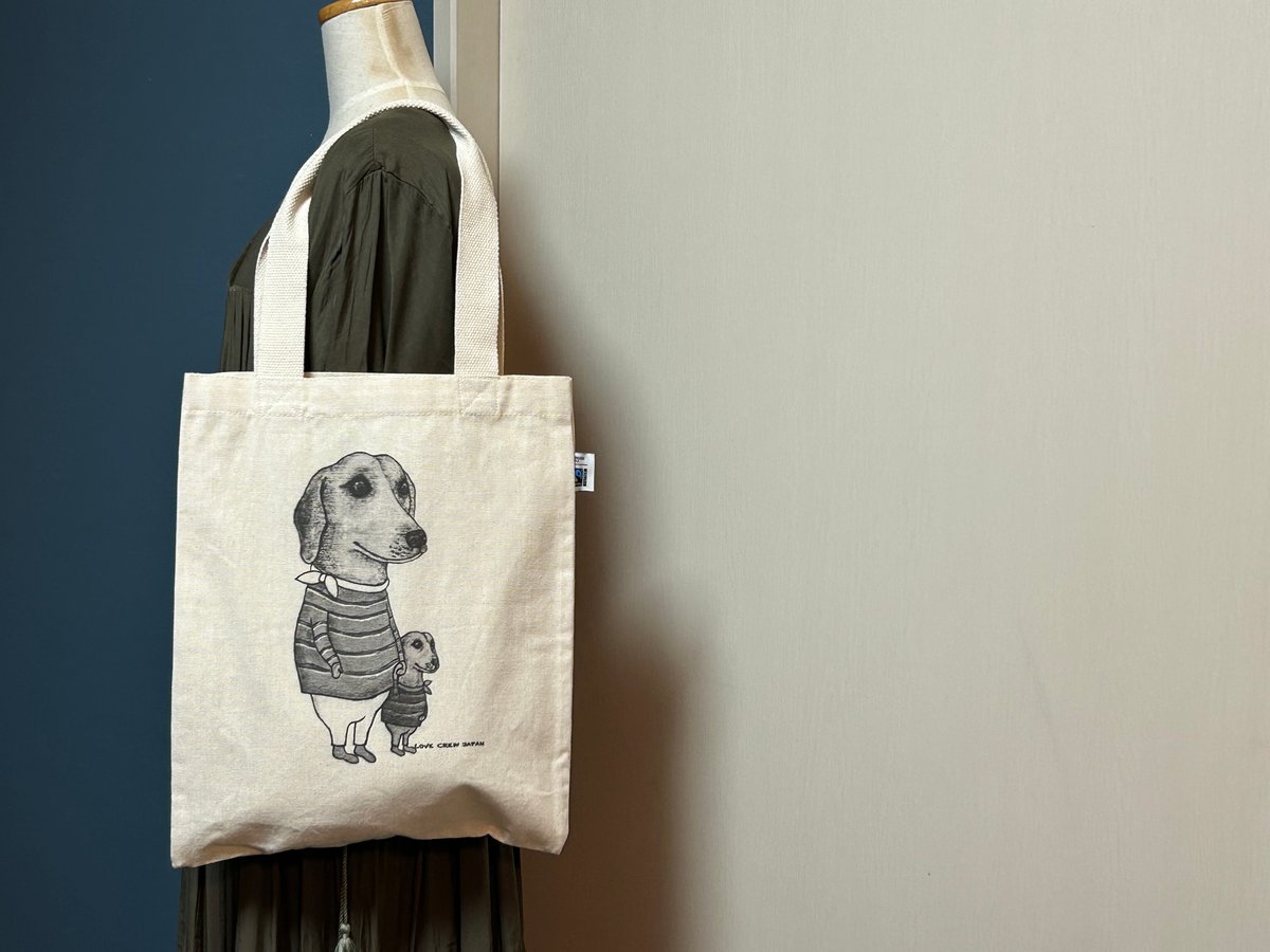 オーガニックコットントートバッグ5 | LOVE CREW