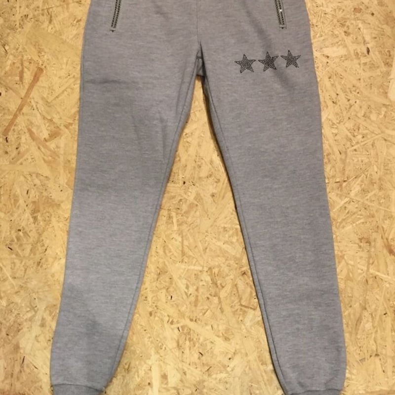 【美品】LITTLEBIG 19AW セットアップ グレー アシンメトリー ジップスウェット セットアップ GRAY グレー