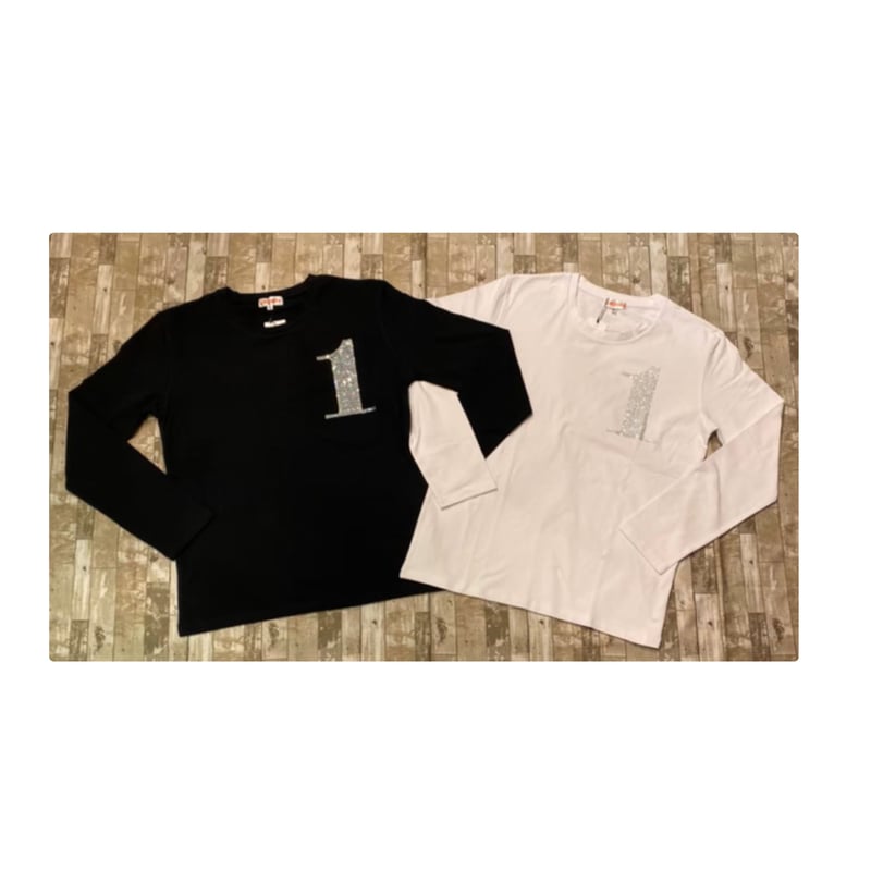 総柄ラインストーングラフィックロンT グレー レオパード GRANCY】Patterned All Over Rhinestone Graphic Longsleeve