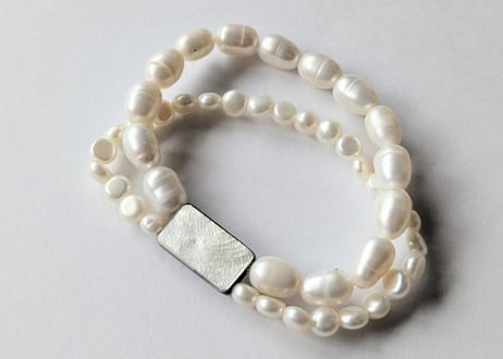🇫🇷【Nature Bijoux】MOON LIGHT/ブレスレット(ゴムタイプ）