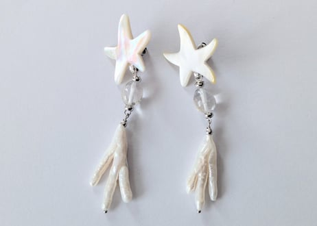 🇫🇷【Nature Bijoux】LES CYCLADES/ピアス(スタッズタイプ)