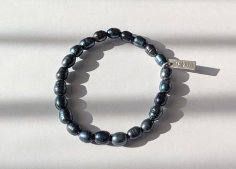 🇫🇷【Nature Bijoux】PEBBLE BEACH/ブレスレット(ゴムタイプ)
