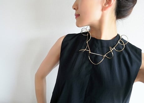 🇬🇷【KaterinaVassou】3Dsilver/ネックレス