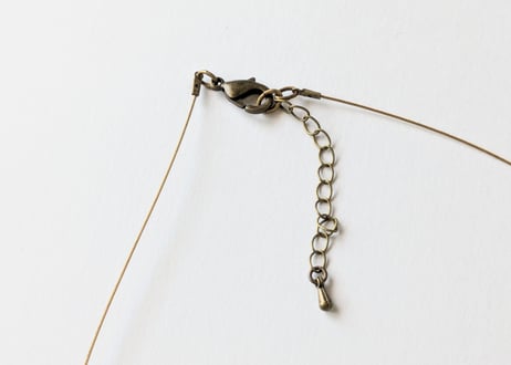 🇫🇷【Nathalie】5CIRCLES+3Swarovski/ネックレス