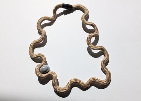 🇬🇷【Christina】WAVE ROPE short/ネックレス