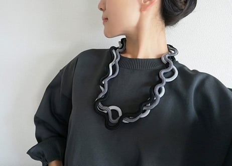 🇬🇷【Christina】WAVE ROPE/ネックレス