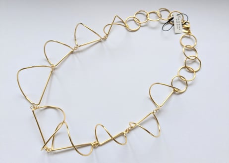 🇬🇷【KaterinaVassou】3Dgold/ネックレス