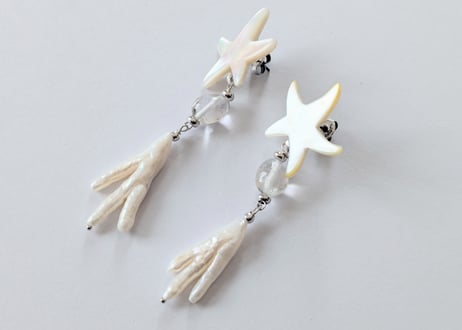 🇫🇷【Nature Bijoux】LES CYCLADES/ピアス(スタッズタイプ)
