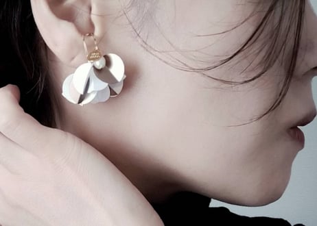 ☆【JACKLOOSE】スパンコール14kgf/イヤカフWHITEBROWN