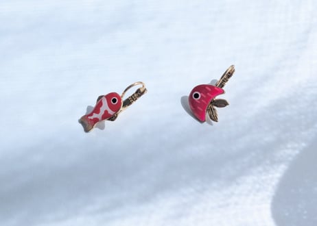 🇫🇷【TARATATA】GOLDFISH/ピアス(フレンチフックタイプ)