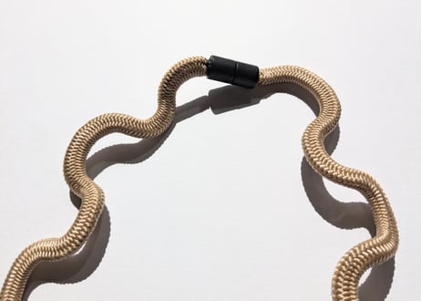 🇬🇷【Christina】WAVE ROPE short/ネックレス